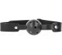 Kink Collar & Gag KINK - BLACK BREATHABLE BALL 4.5 CM GAG 65 x 2.5 CM