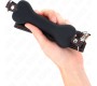 Kink Collar & Gag KINK - BLACK BONE 12 CM GAG 63 x 2 CM