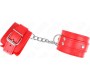 Kink Wrist Restraint KINK - 3 D-RING WRIST RESTRAINTS ADJUSTABLE RED 17.5-25 CM X 6 CM