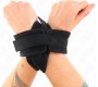 Kink Wrist Restraint KINK - CROSS CUFFS BLACK 34 X 5.5 CM