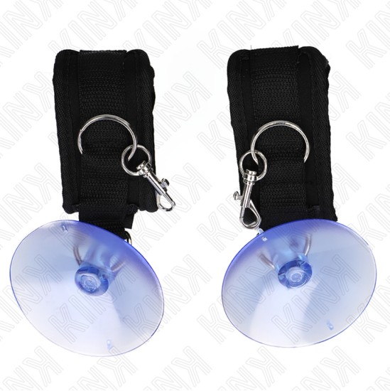 Kink Wrist Restraint KINK - SUCTION CUP WRIST RESTRAINTS BLACK 29-40 CM X 5 CM