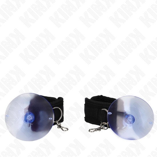 Kink Wrist Restraint KINK - SUCTION CUP WRIST RESTRAINTS BLACK 29-40 CM X 5 CM