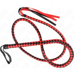 Kink Impact & Touch KINK - RED LONG SNAKE WHIP 210 CM