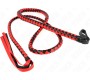 Kink Impact & Touch KINK - RED LONG SNAKE WHIP 210 CM