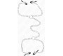 Kink Nipple Grip KINK - 4 CHAIN NIPPLE CLAMPS 32 CM WITH LITTLE CHAINS 14 CM