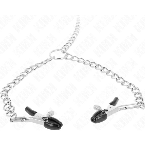 Kink Nipple Grip KINK - 4 CHAIN NIPPLE CLAMPS 32 CM WITH LITTLE CHAINS 14 CM