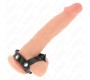 Kink Ring Power KINK - ADJUSTABLE LEATHER PENIS RING AND BALL DIVIDER STRAP