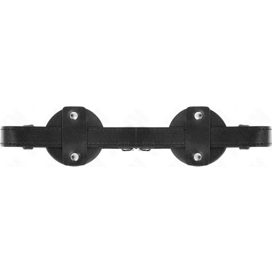 Kink Masked Allure KINK - ROUND BLINDFOLD COVER 5.9 CM ADJUSTABLE 40.5-67 CM