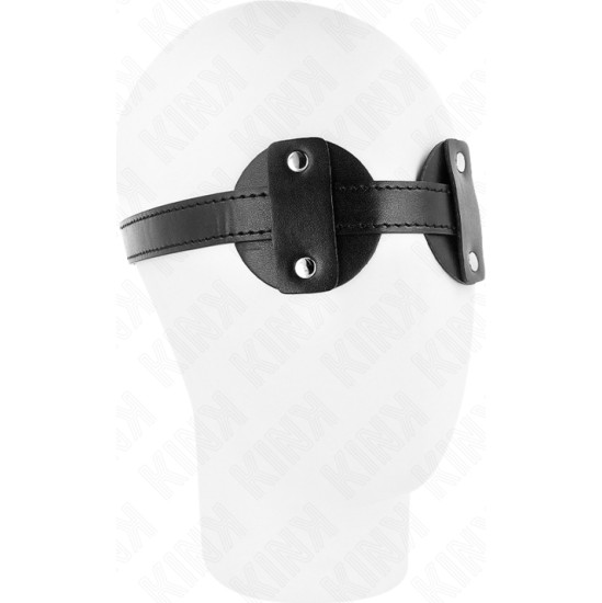 Kink Masked Allure KINK - ROUND BLINDFOLD COVER 5.9 CM ADJUSTABLE 40.5-67 CM