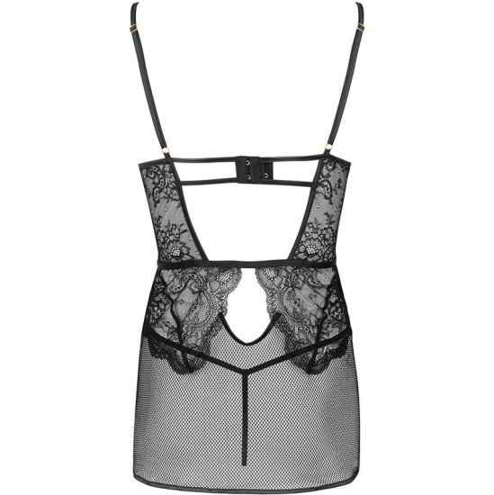 Livco Corsetti Sets LIVCO CORSETTI FASHION - BARIRIN LC 90633 SHIRT + PANTY BLACK L/XL