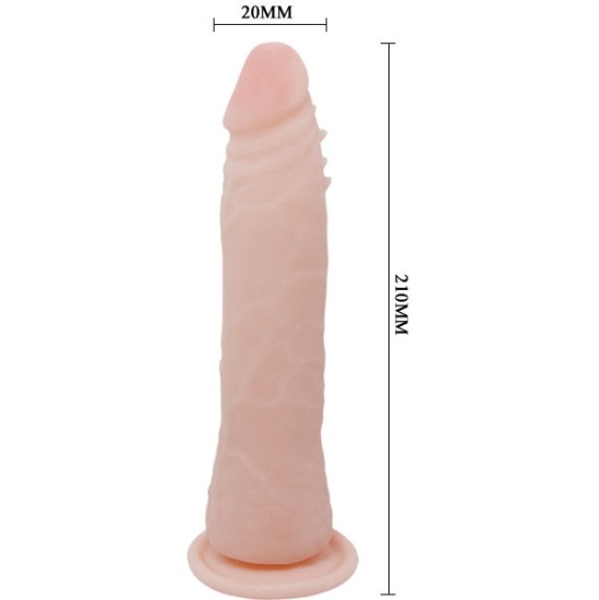 Baile Dildos BAILE - FIT REALISTIC TPR VERTEBRATE 20.1 CM