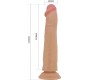 Pretty Love SHARIFE REALISTIC DILDO 25 CM FLESH