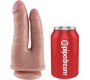 King Cock DOUBLE PENETRATOR FLESH