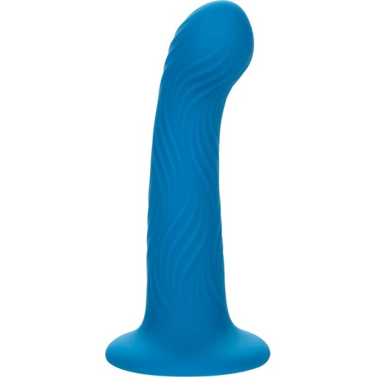 Calexotics WAVE RIDER RIPPLE ANAL PLUG BLUE