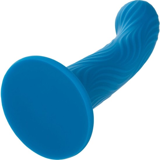 Calexotics WAVE RIDER RIPPLE ANAL PLUG BLUE