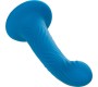 Calexotics WAVE RIDER RIPPLE ANAL PLUG BLUE