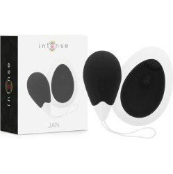 Intense Couples Toys INTENSE - JAN VIBRATING EGG REMOTE CONTROL BLACK