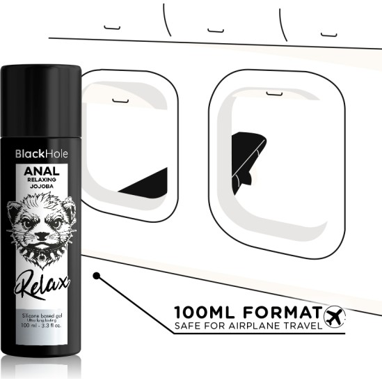 Black Hole ANAL RELAXING JOJOBA RELAX SILICONE BASE 100 ML