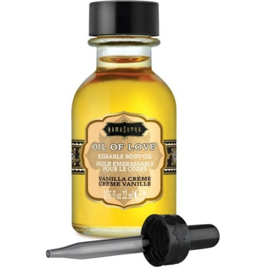 Kamasutra  Cosmetics KAMASUTRA - EDIBLE OIL - VANILLA 22 ML