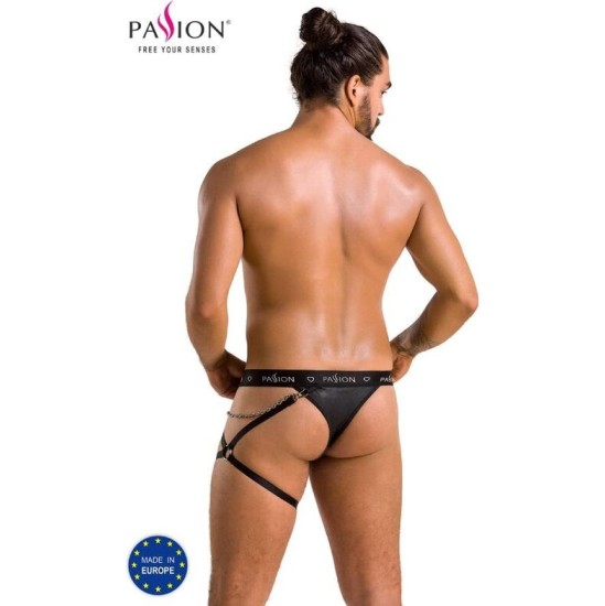 Passion Men PASSION - 058 BILL THONG BLACK L/XL