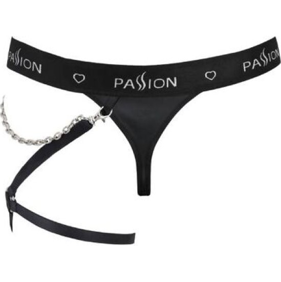 Passion Men PASSION - 058 BILL THONG BLACK L/XL