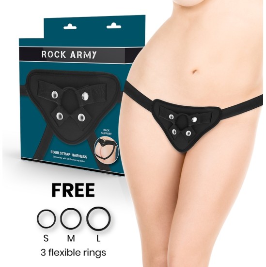 Rock Army ROCKARMY - ADJUSTABLE HARNESS AND FLEXIBLE RINGS