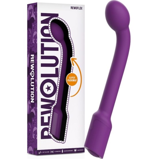 Rewolution REWOFLEX FLEXIBLE G-POINT STIMULATOR VIBRATOR