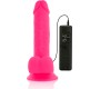 Diversia FLEXIBLE VIBRATING DILDO PINK 20.5 CM -O- 4.2 CM