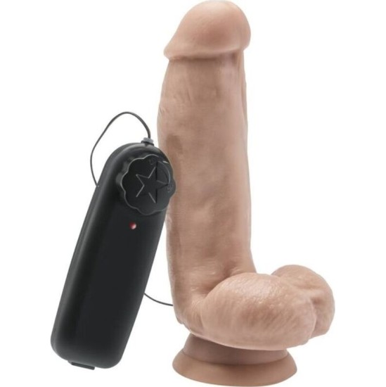 Get Real DILDO 12 CM WITH BALLS VIBRATOR SKIN