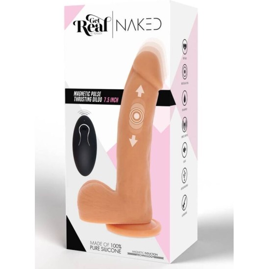 Get Real MAGNETIC PULSE TRUSTING DILDO SKIN