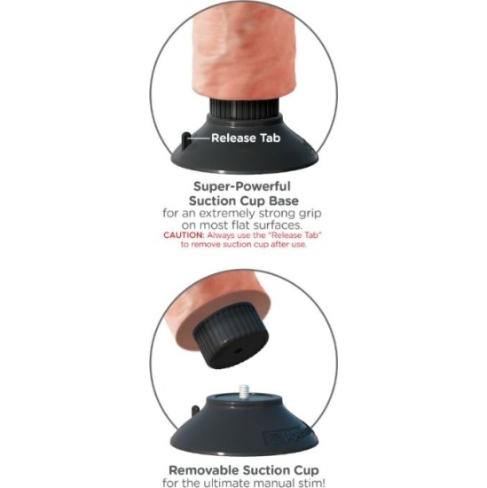 King Cock Reaslitic Dildo with Vibration 7