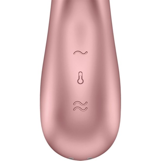 Satisfyer Connect SATISFYER - HOT LOVER VIBRATOR ROSE & BEIGE