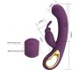 Pretty Love Flirtation PRETTY LOVE - LIAM RABBIT VIBRATOR & G SPOT STIMULATOR PURPLE