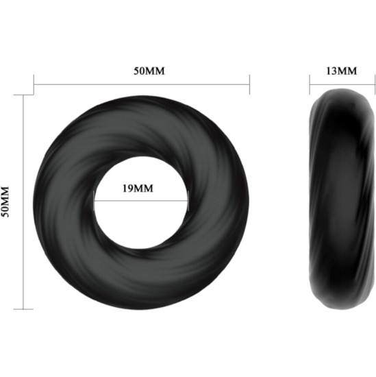 Crazy Bull SPIRAL SILICONE RING