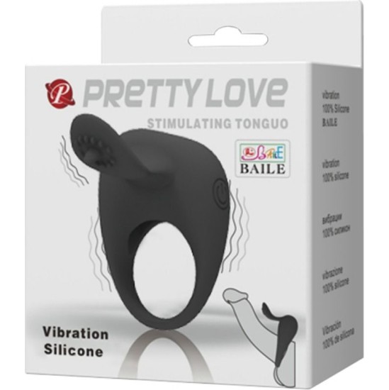 Pretty Love VIBRATING RING WITH TONGUE