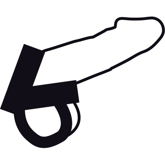 Darkness Sensations DARKNESS - SKIN RING FOR PENIS AND TESTICLES