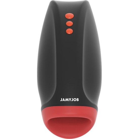 Jamyjob NOVAX MASTURBATOR WITH VIBRATION AND COMPRESSION