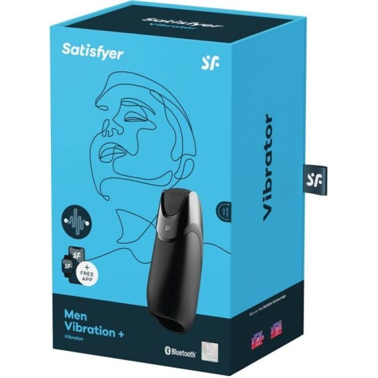 Satisfyer Men SATISFYER - MEN VIBRATION+ BLACK