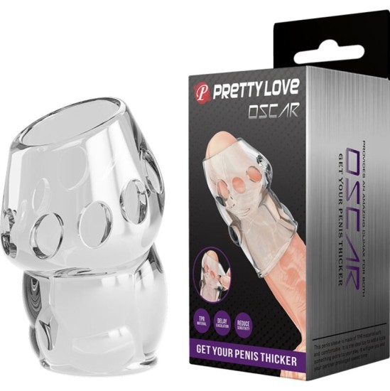 Pretty Love Male PRETTY LOVE - OSCAR TRANSPARENT PENIS THICKER
