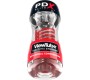 Pdx Elite STROKER VIEWTUBE 2 SPIRAL COMPRESSION TRANSPARENT