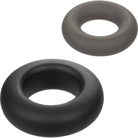 Calexotics ALPHA PROLONG SET OF 2 RING GREY