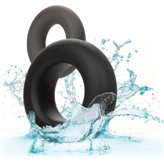 Calexotics ALPHA PROLONG SET OF 2 RING GREY