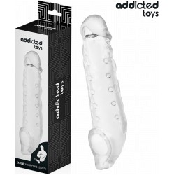 Addicted Toys TRANSPARENT PENIS SHEATH SIZE M 27 CM