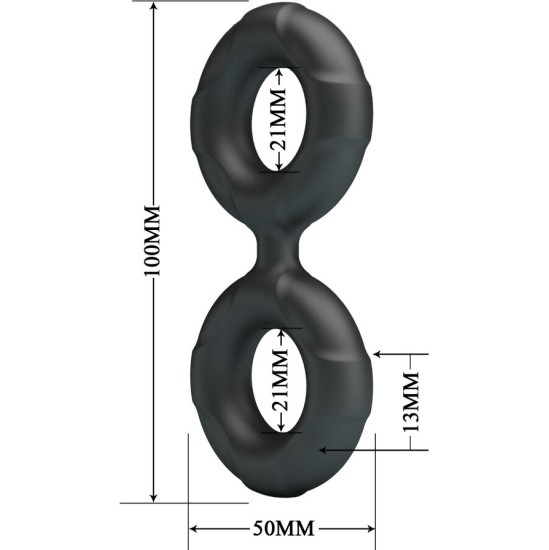 Crazy Bull RADWAN DOUBLE SILICONE RING MODEL 19