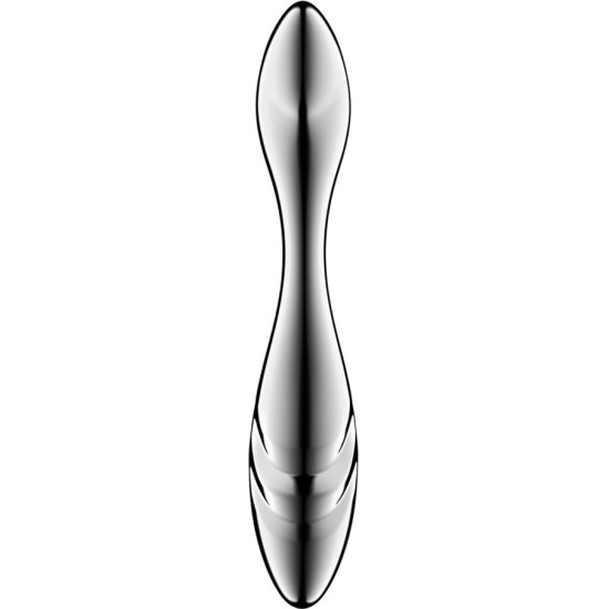 Satisfyer Dildo SATISFYER - PURE GRAVITY 3 STAINLESS STEEL DOUBLE-ENDED DILDO