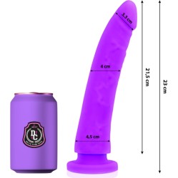 Deltaclub DELTA CLUB - TOYS LILAC DILDO MEDICAL SILICONE 23 CM -O- 4.5 CM