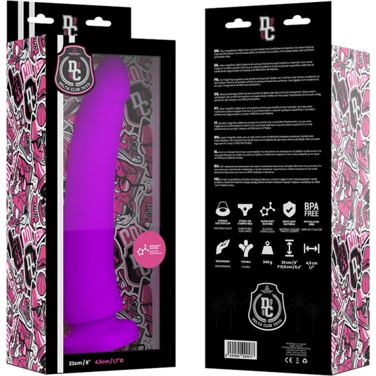 Deltaclub DELTA CLUB - TOYS LILAC DILDO MEDICAL SILICONE 23 CM -O- 4.5 CM