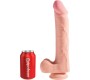 King Cock REALISTIC PENIS WITH BALLS 3D 24.8 CM LIGHT