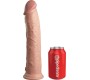 King Cock ELITE REALISTIC SILICONE DILDO 28 CM