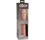 King Cock ELITE REALISTIC SILICONE DILDO 28 CM